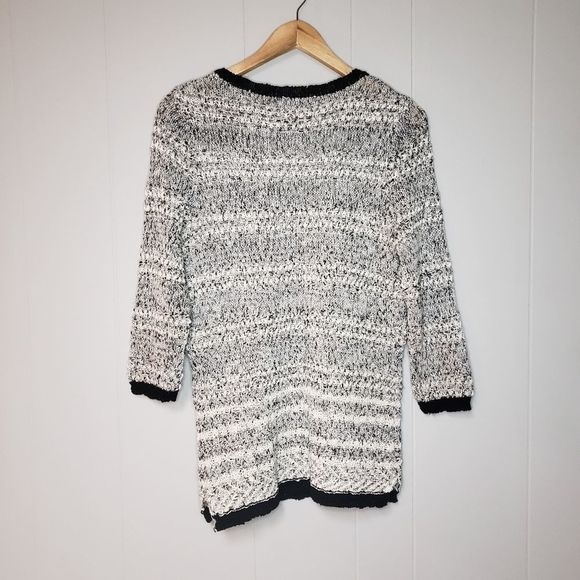 3 for $25 Ricki's Grey Black Ladies Sweater Size Medium - Picture 4 of 6